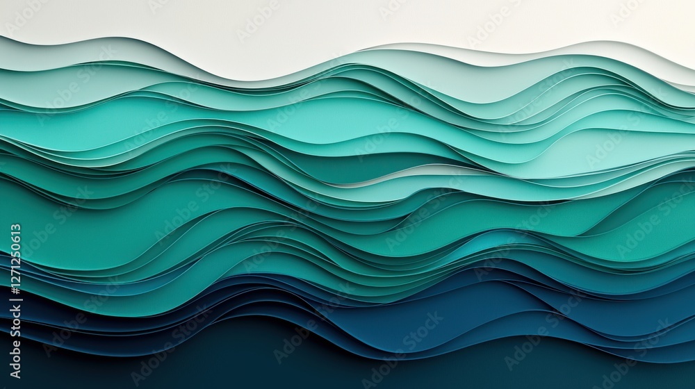 Background pattern infographic concept. Mesmerizing Organic Wave Pattern in Soothing Eco Inspired Colors Background pattern infographic concept. Mesmerizing Organic Wave Pattern in Soothing Eco Inspired Colors