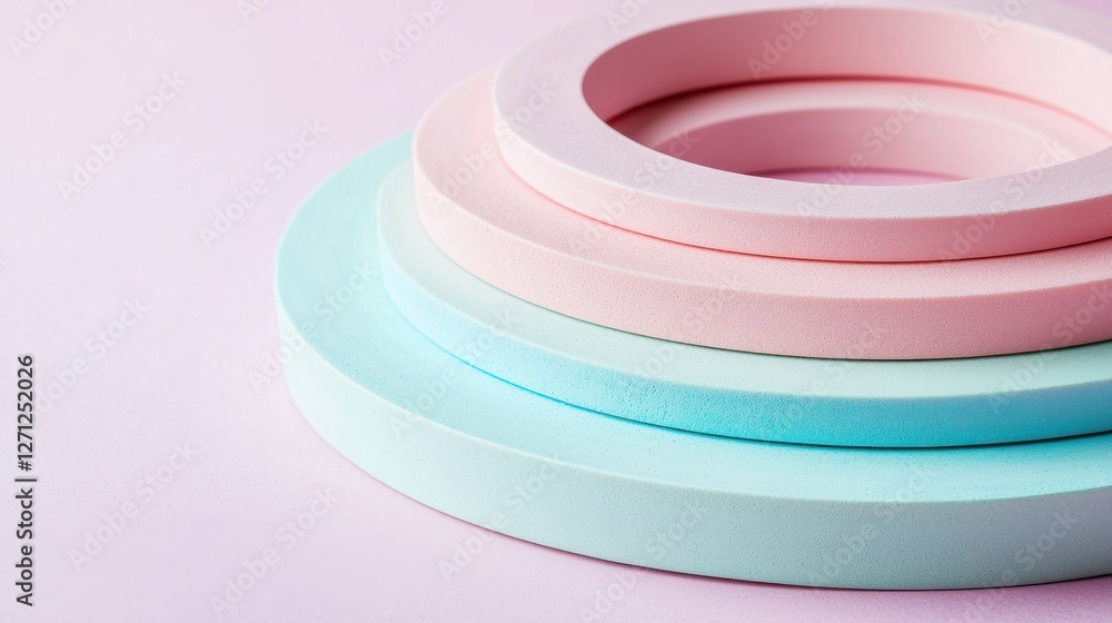 Background pattern infographic concept. Soothing Pastel Concentric Circles Abstract Minimal Contemporary Art Design Background pattern infographic concept. Soothing Pastel Concentric Circles Abstract Minimal Contemporary Art Design