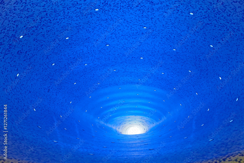 Large Hole With Blue Sky Light Vent