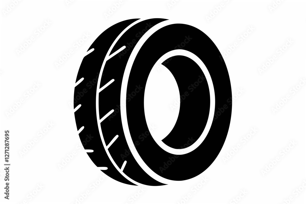 tire silhouette vector tire silhouette vector