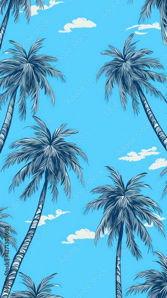 Palm trees backgrounds outdoors nature. Palm trees backgrounds outdoors nature.
