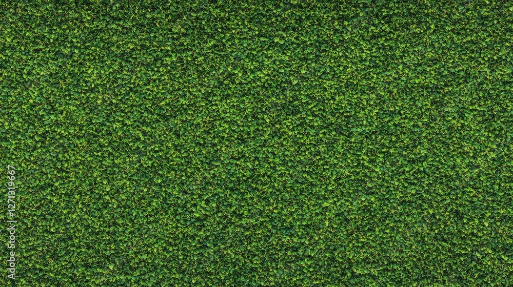 Fototapeta premium Well-maintained lush green grass background with bright natural colors and soft focus depth.