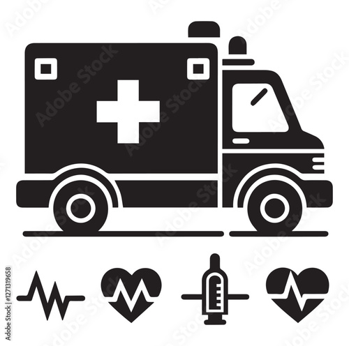 ambulance vector
