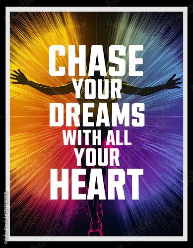 Best Motivational poster design template for success .