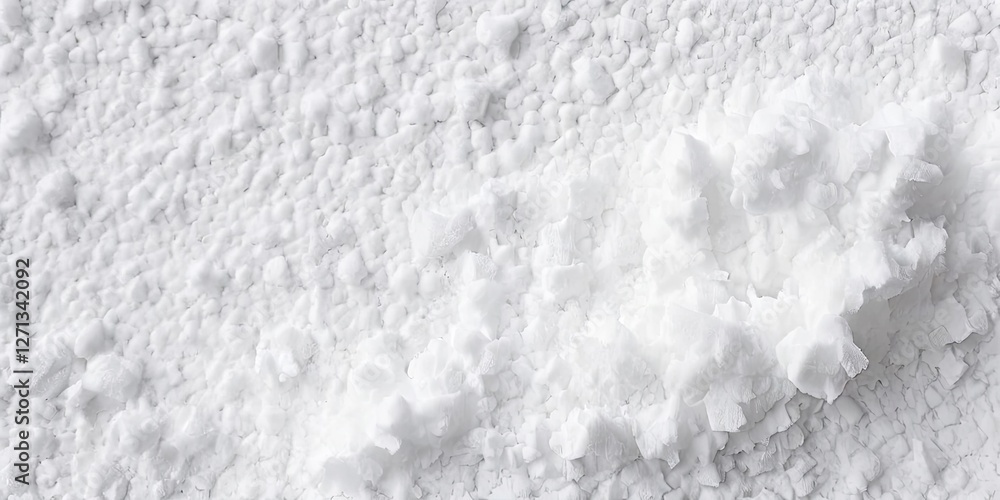Fototapeta premium A white surface with snow on it