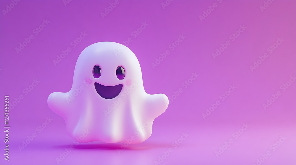 Cute cartoon ghost Halloween design. Cute cartoon ghost Halloween design.