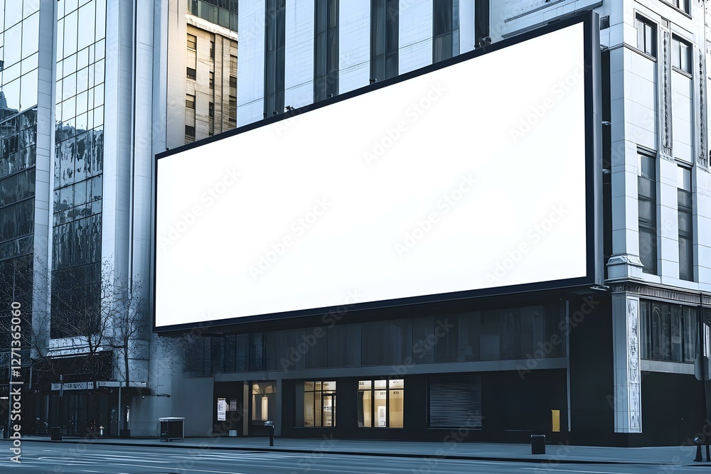 Expansive Horizontal Blank Billboard: Unleashing High-Impact Advertising Potential Expansive Horizontal Blank Billboard: Unleashing High-Impact Advertising Potential