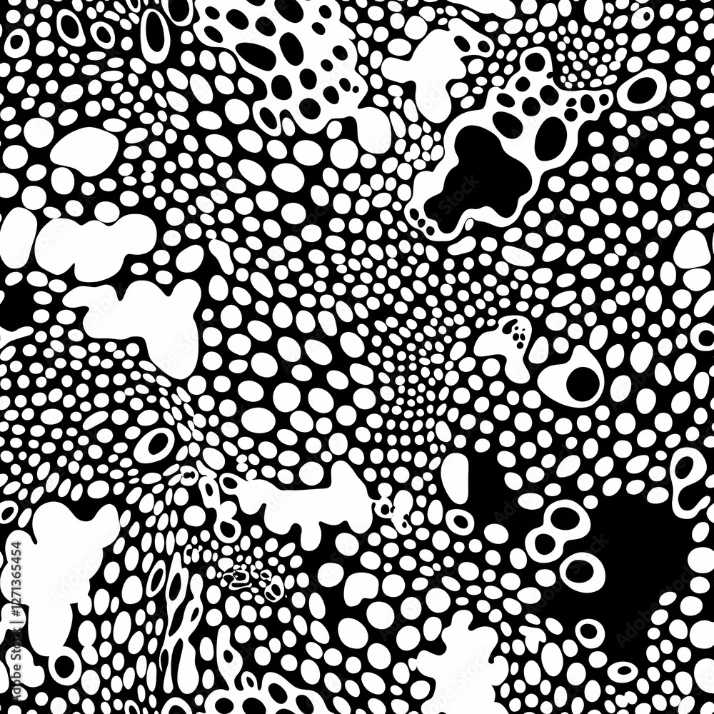 Black and White Circle Dot Patterns
Black and White Circle Dot Patterns