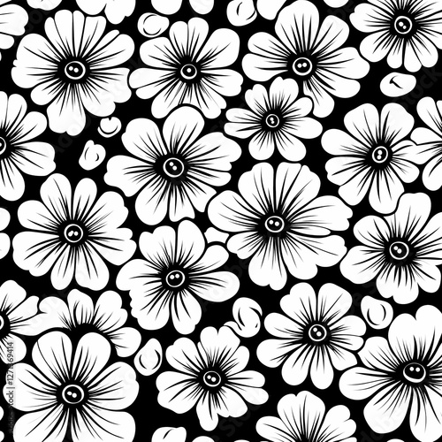 Wallpaper Mural Black and White Floral Pattern Design

 Torontodigital.ca