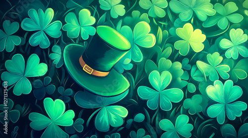 Saint Patrick's day illustration