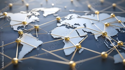 Intricate global value chains connecting