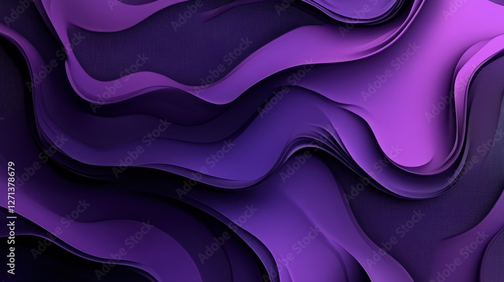 Obraz premium Dark grunge abstract purple template for design