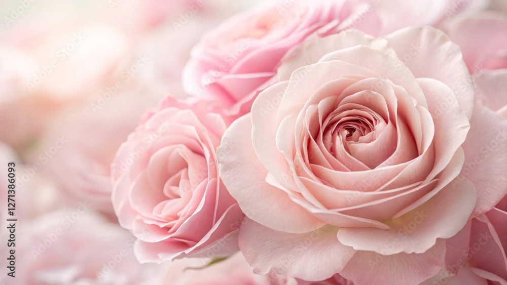 Capturing the essence of light pink roses in soft blur style floral background pastel color palette nature's beauty gentle atmosphere Capturing the essence of light pink roses in soft blur style floral background pastel color palette nature's beauty gentle atmosphere