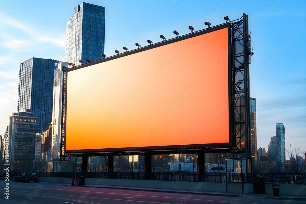 Large Blank Billboard for Outdoor Advertising: Maximum Visibility for Your Message Large Blank Billboard for Outdoor Advertising: Maximum Visibility for Your Message