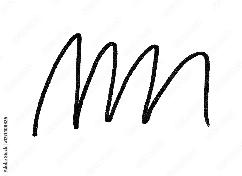 marker lines isolated brush stroke mark hand draw scribble marker lines isolated brush stroke mark hand draw scribble