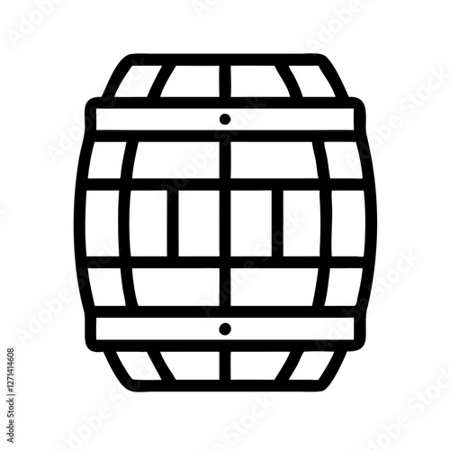 barrel icon design