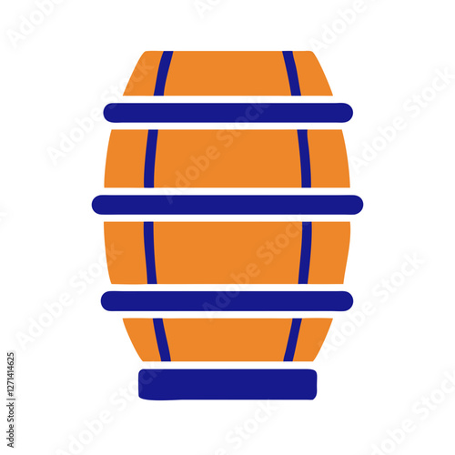 barrel icon design