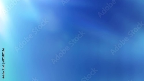 Blue Light Tranquil Serenade Background 4K loop features blue gradient colors with touches of other colors moving and morphing in a loop.