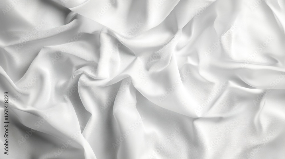 Obraz premium White paper texture background white silk luxurious.