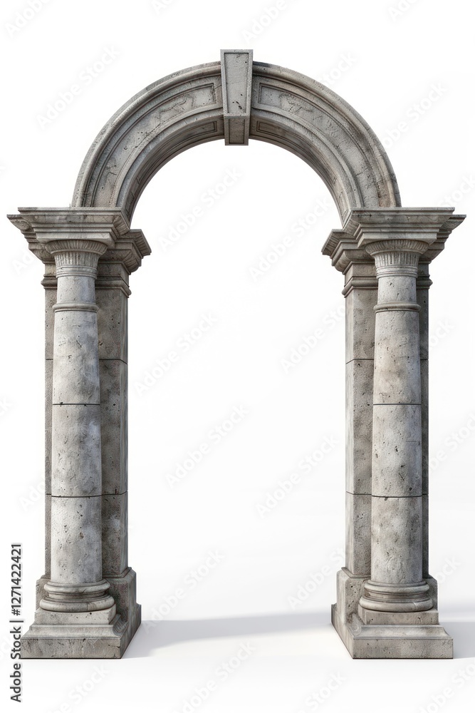 Fototapeta premium Elegant stone archway structure