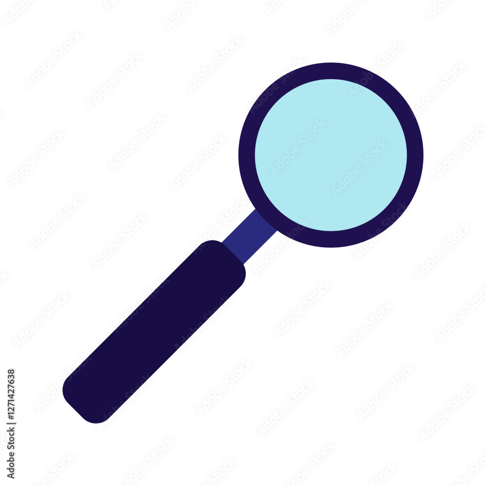 Magnifying Glass Science Subject Illustration Magnifying Glass Science Subject Illustration