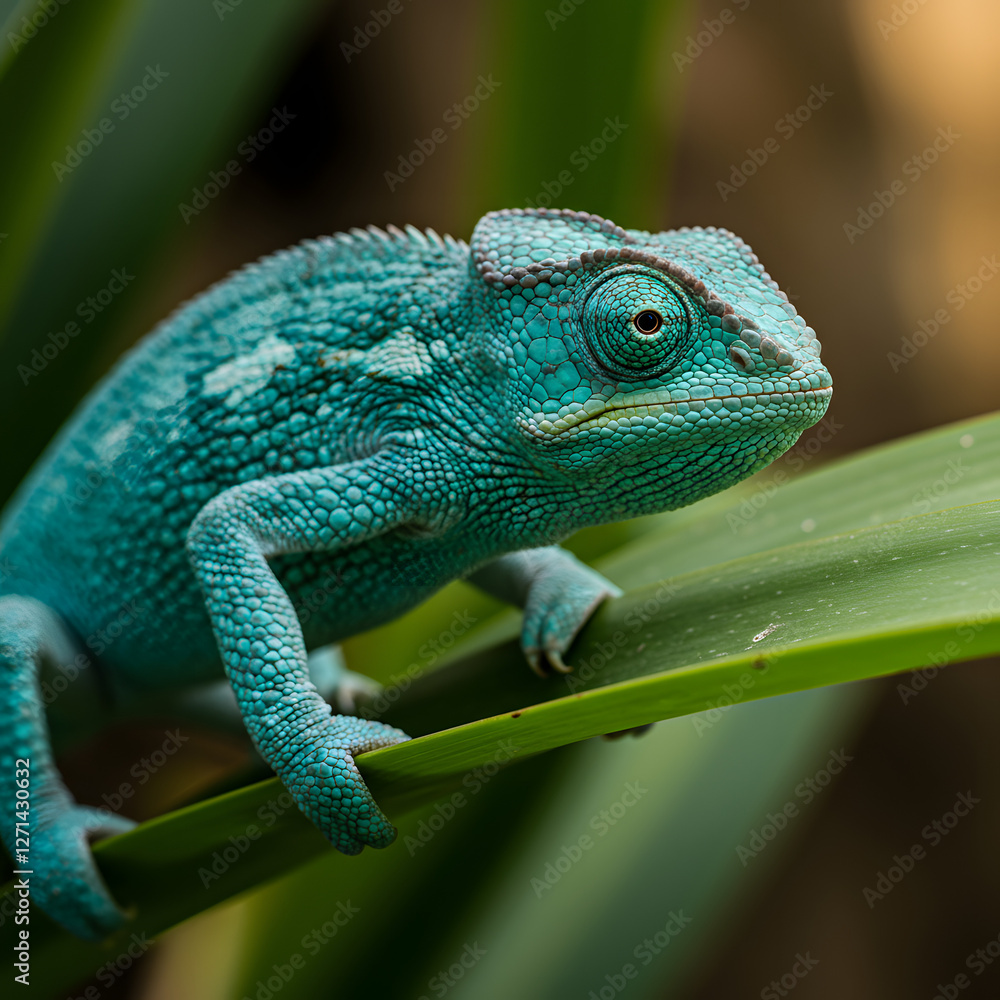 Obraz premium Chamaleion