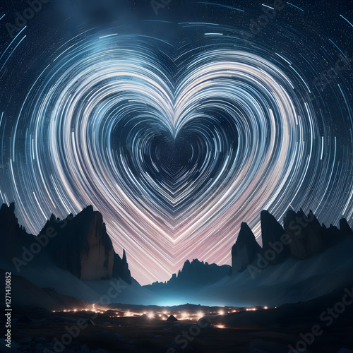 Glowing Neon Heart – Love in Lights