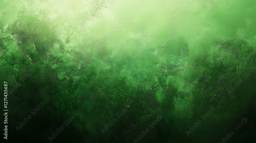 Obraz premium Abstract Green Smoke and Fog Texture Background – Perfect for Mystical, Nature, and Fantasy Designs, digital artwork, fantasy themes, nature-inspired designs, backgrounds for gaming, 