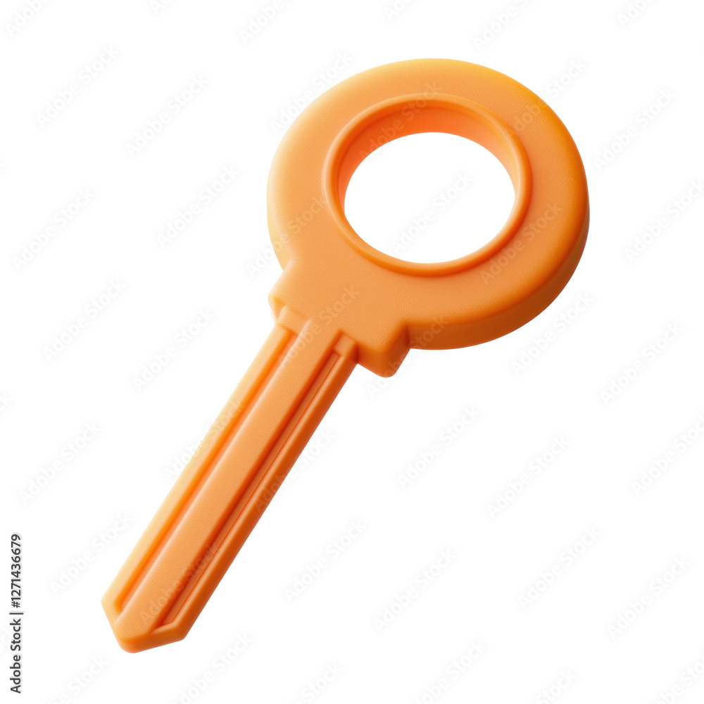 cartoon golden key isolated on transparent png cartoon golden key isolated on transparent png