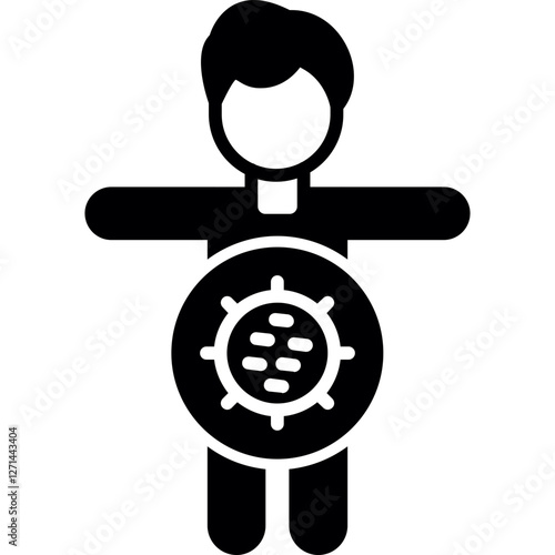 Human Bacteria Icon