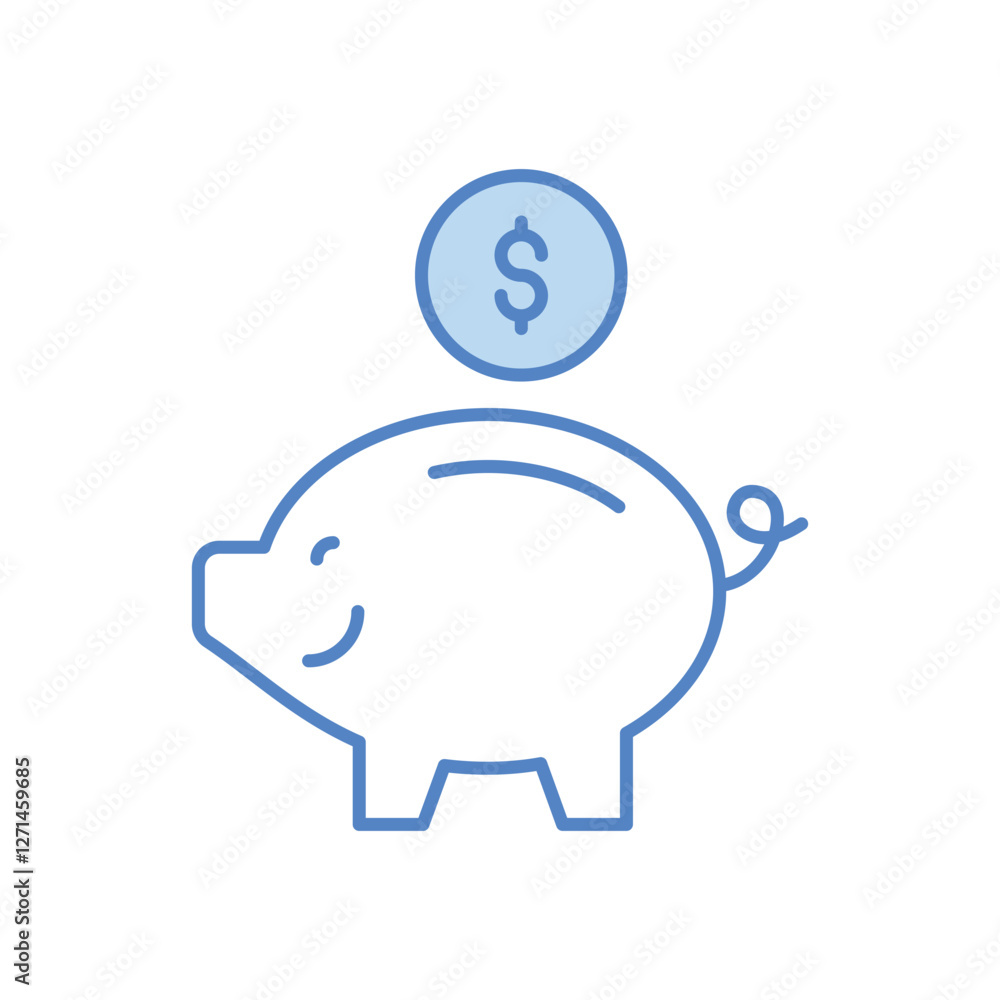 Save Money vector icon Save Money vector icon