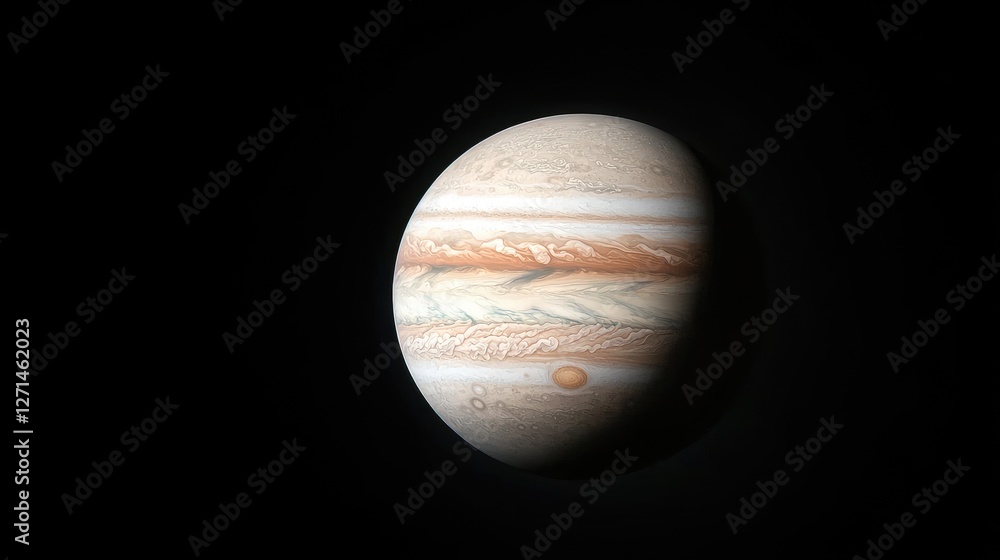 Jupiter's Atmosphere, Space, Planetary Science, Gas Giant, Cloud Bands Jupiter's Atmosphere, Space, Planetary Science, Gas Giant, Cloud Bands