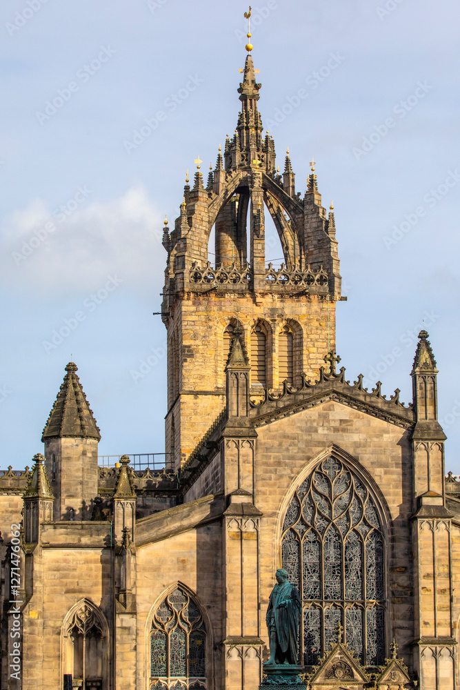 Fototapeta premium St. Giles Cathedral in Edinburgh, Scotland