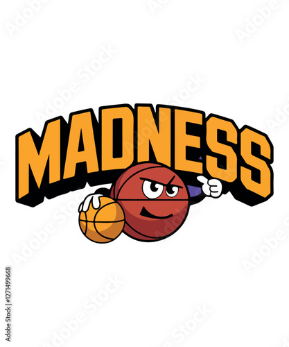 "Madness T-Shirt Design – Unique & Trendy Graphic Tees for Bold Styles"