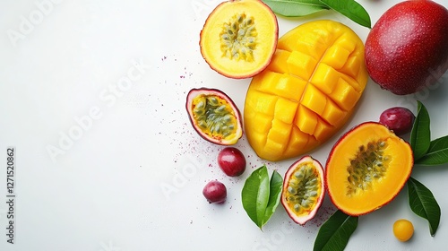 Tropical Delight: Mango and Passion Fruit
