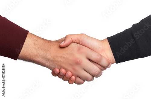 Wallpaper Mural Business handshake isolated on transparent background, png Torontodigital.ca