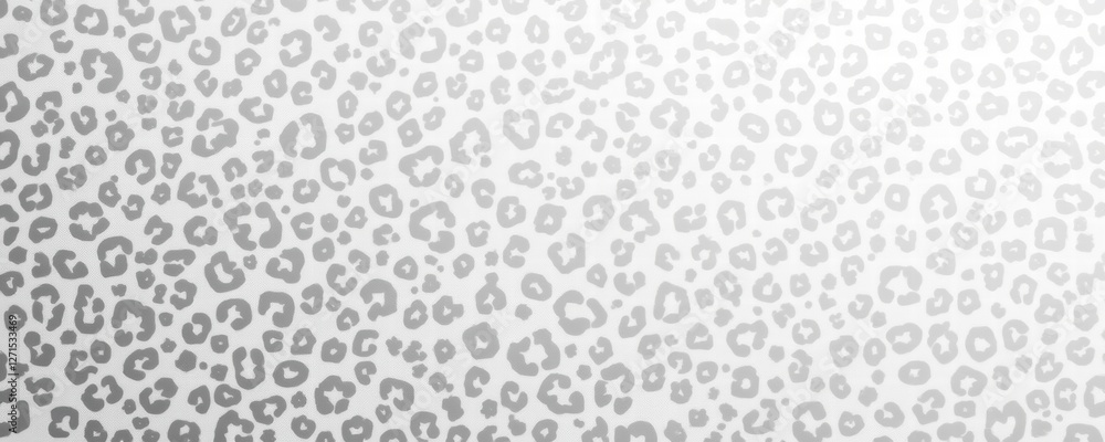 A stylish and modern leopard print background in soft gray tones, perfect for fashion, design, or branding projects needing a touch of elegance and wildness. A stylish and modern leopard print background in soft gray tones, perfect for fashion, design, or branding projects needing a touch of elegance and wildness.