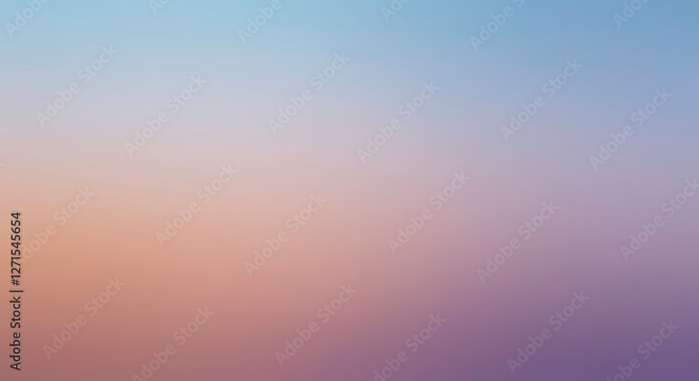 Naklejka premium Blurred Pastel Palette: A soft, gradient backdrop showcases a blend of calming hues, ideal for adding a touch of serenity and elegance to any design. 