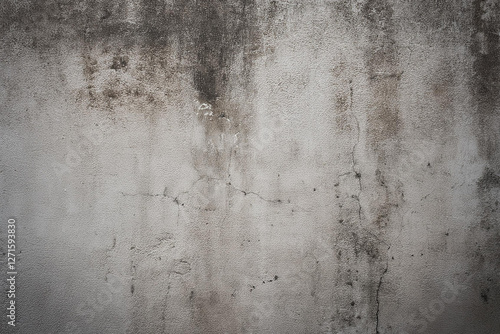 Wallpaper Mural Old gray brick wall with damaged plaster, grunge wall backgrounds. Royalty high-quality free best stock of background shattered cement surface with copy space for design backdrop, vintage tone Torontodigital.ca