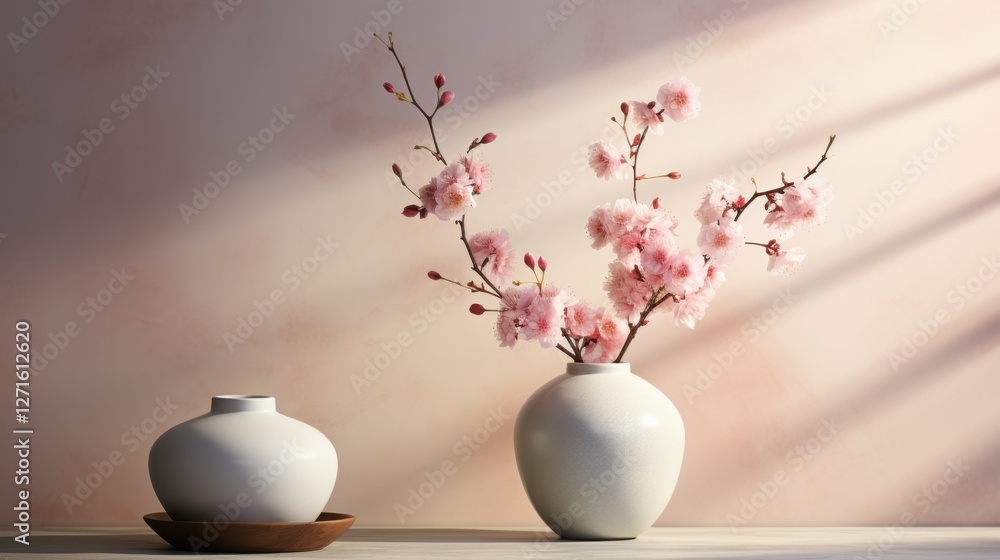 Minimalist Pastel Paper Backdrop with Delicate Props – Perfect for Lifestyle & Luxury Product Minimalist Pastel Paper Backdrop with Delicate Props – Perfect for Lifestyle & Luxury Product