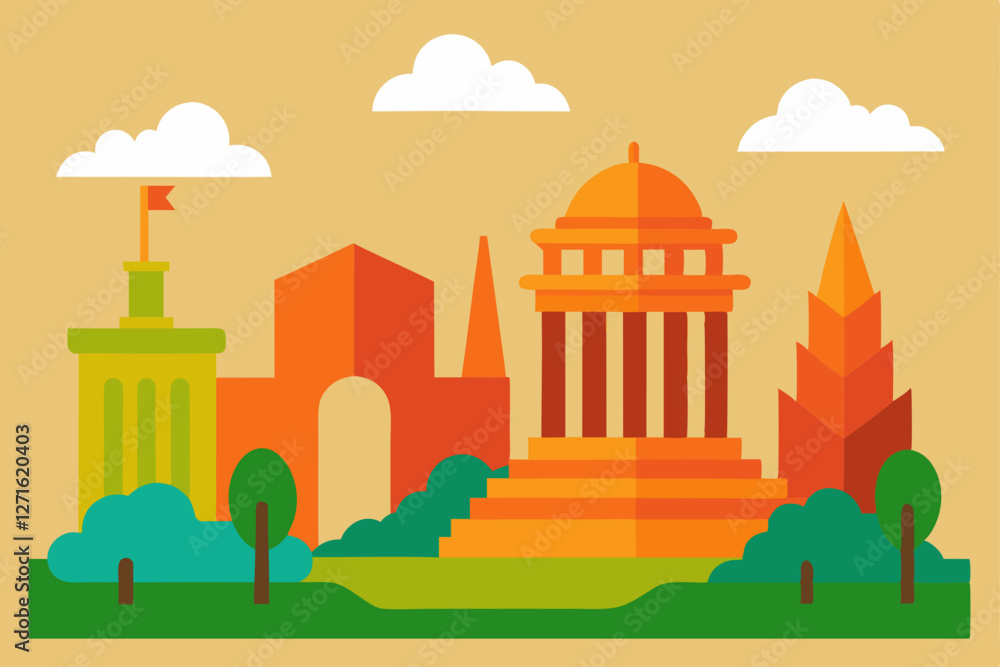 Fototapeta premium taj mahal agra india