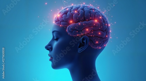 Illuminated Female Brain Neural Activity and Cognitive Processes