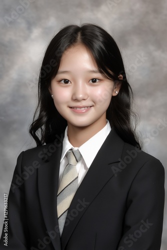 여학생 교복 사진