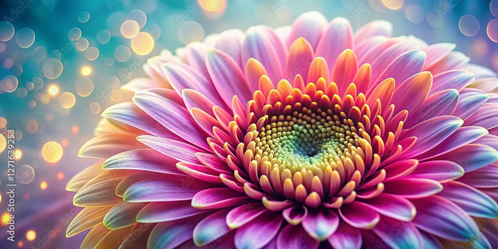 Bokeh Heart Flower Pattern Stock Photo: Romantic Floral Background Bokeh Heart Flower Pattern Stock Photo: Romantic Floral Background
