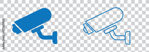 cctv security icon sign vector