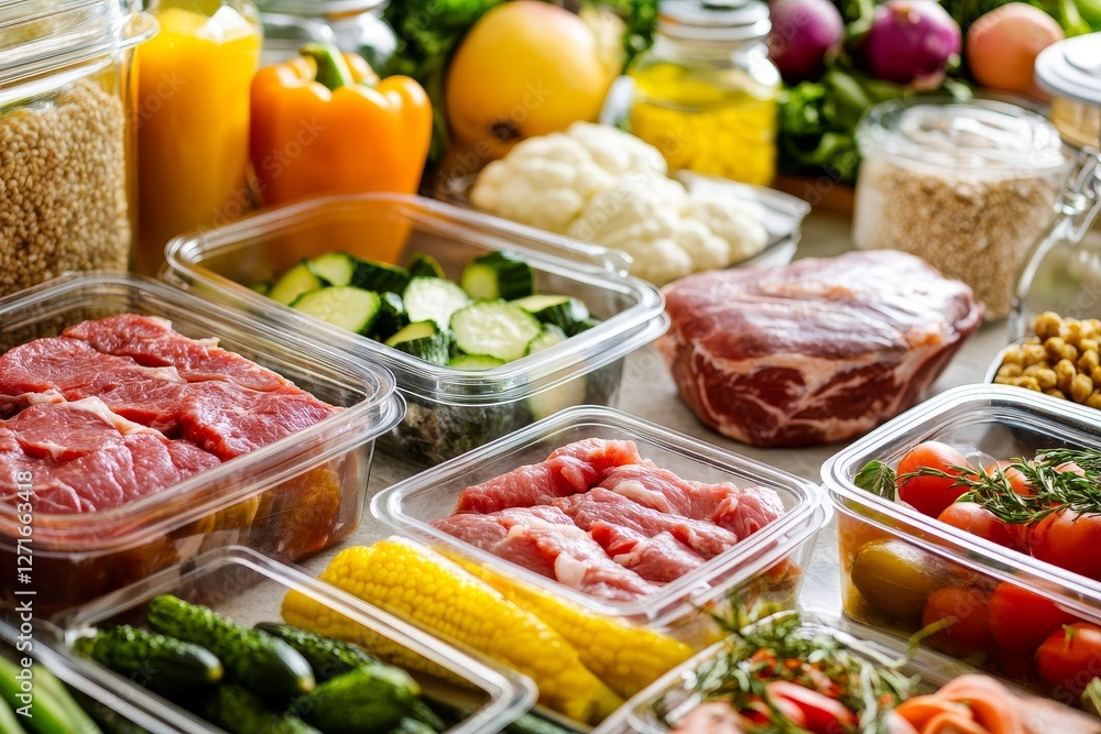Fresh Ingredients for Healthy Cooking and Meal Preparation Fresh Ingredients for Healthy Cooking and Meal Preparation