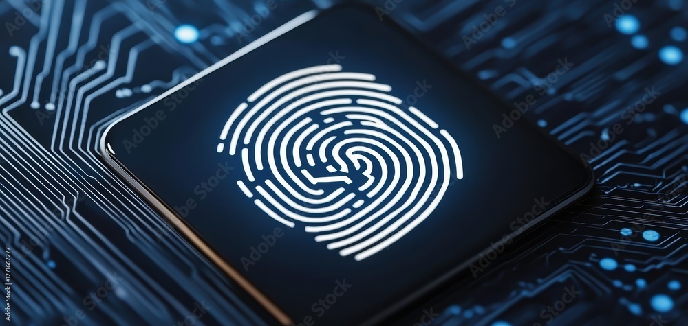 Futuristic AI-enhanced anti-fraud security, biometric scanning for blockchain-based financial protection Futuristic AI-enhanced anti-fraud security, biometric scanning for blockchain-based financial protection