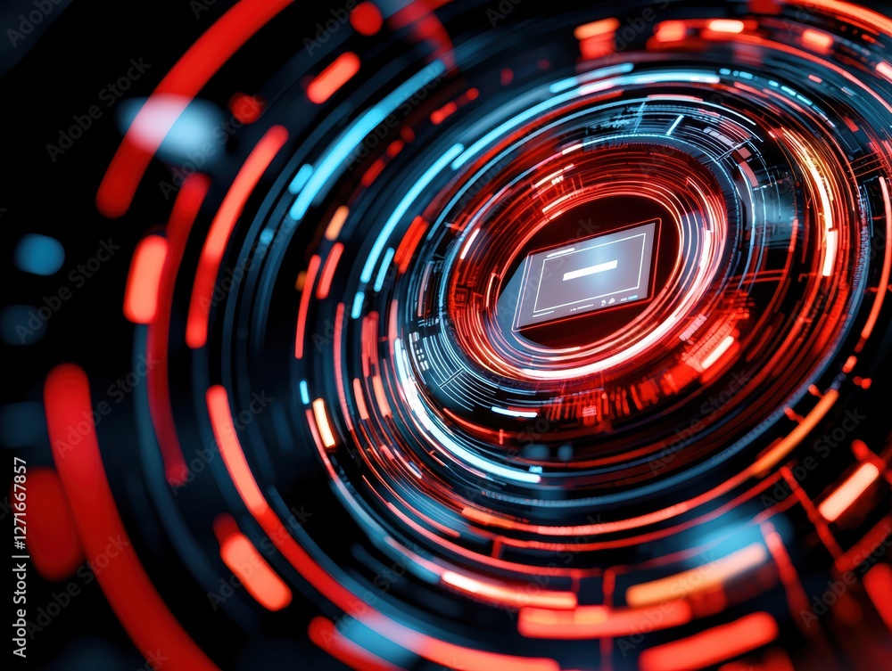 Futuristic digital wallet with biometric security, blockchain-based transactions, cashless economy technology vision Futuristic digital wallet with biometric security, blockchain-based transactions, cashless economy technology vision