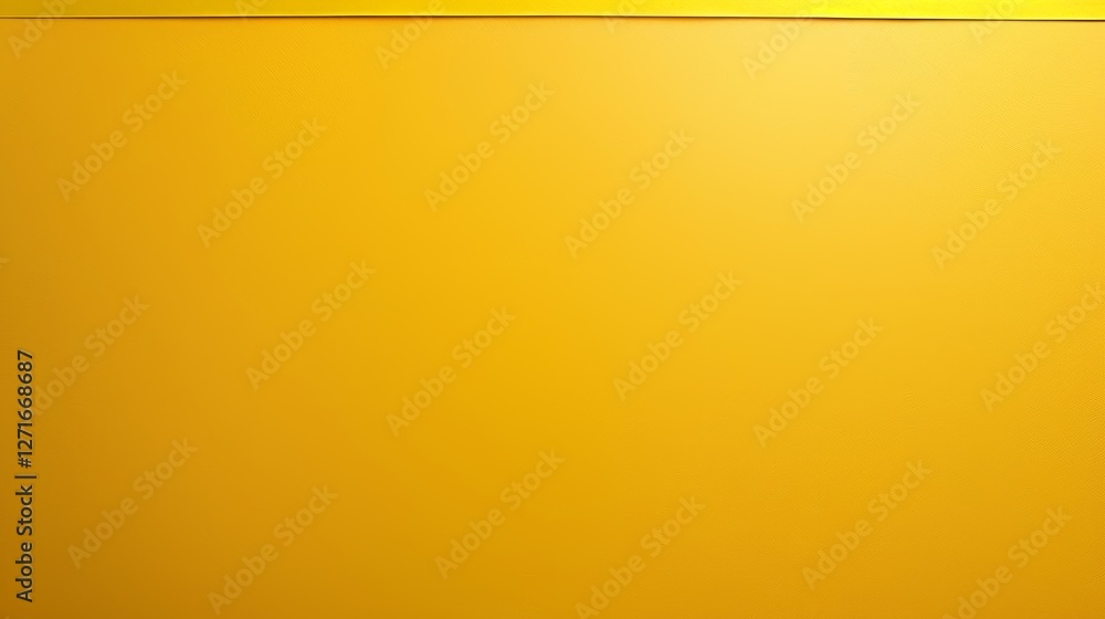 Obraz premium Vibrant yellow background with smooth texture, ideal for creative projects and design use