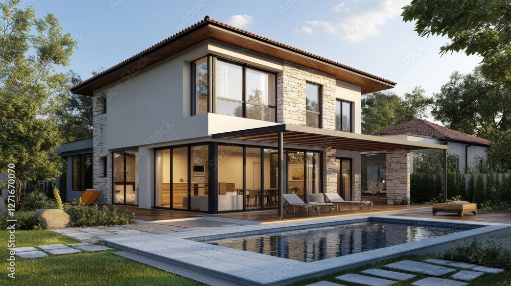 Design your dream home using different materials. Design your dream home using different materials.
